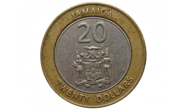 Ямайка 20 долларов 2001 г.