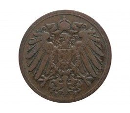 Германия 1 пфенниг 1907 г. F
