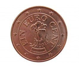 Австрия 1 евро цент 2015 г.