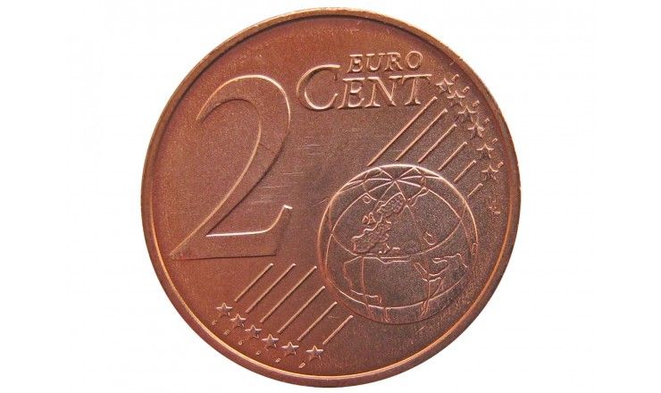 Австрия 2 евро цента 2010 г.