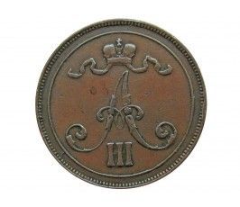 Финляндия 10 пенни 1891 г.
