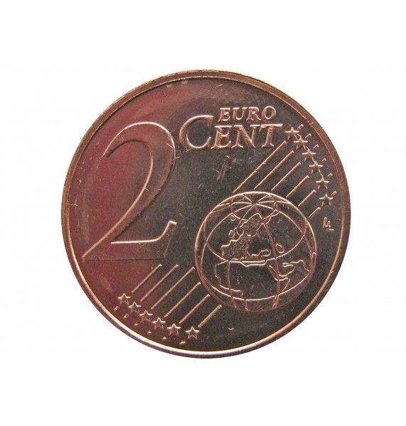 Греция 2 евро цента 2016 г.