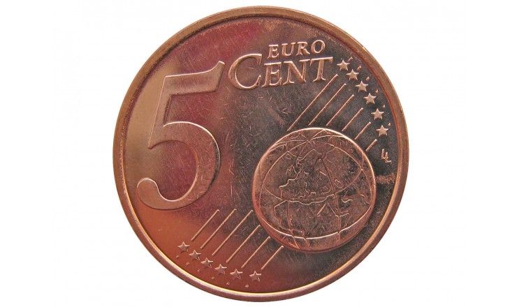 Кипр 5 евро центов 2009 г.