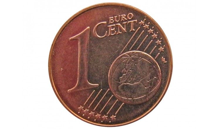 Словакия 1 евро цент 2011 г.