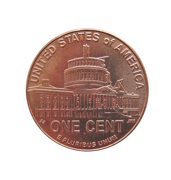 США 1 цент 2009 г. (Президентство в Вашингтоне) D