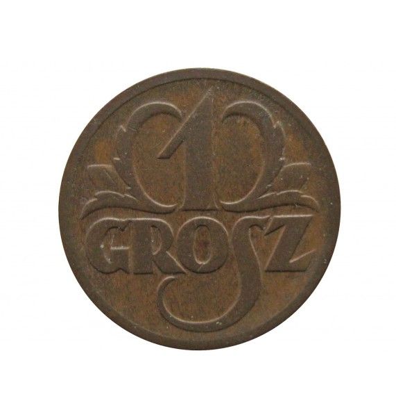 Польша 1 грош 1928 г.