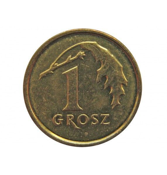 Польша 1 грош 2015 г.