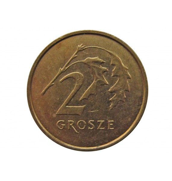 Польша 2 гроша 2012 г.