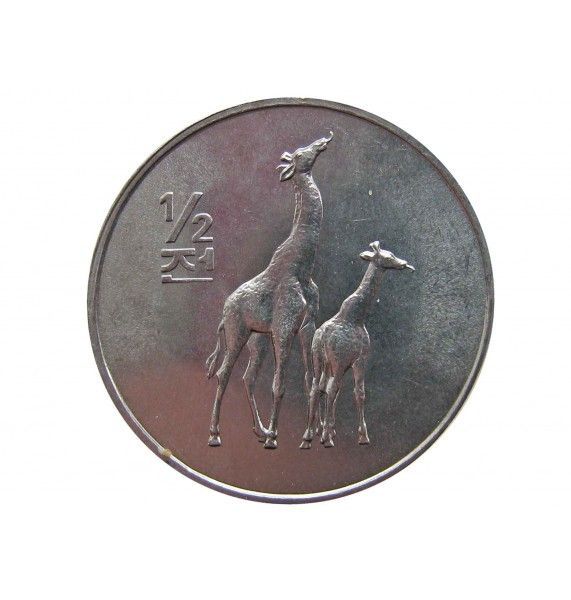 Северная Корея 1/2 чона 2002 г. (Жираф)