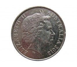 Австралия 10 центов 2012 г.