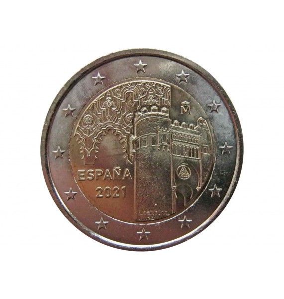 Испания 2 евро 2021 г. (ЮНЕСКО - Исторический город Толедо)