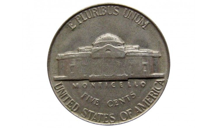 США 5 центов 1954 г.