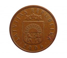 Латвия 2 сантима 2006 г.