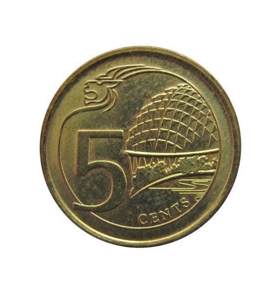 Сингапур 5 центов 2015 г.