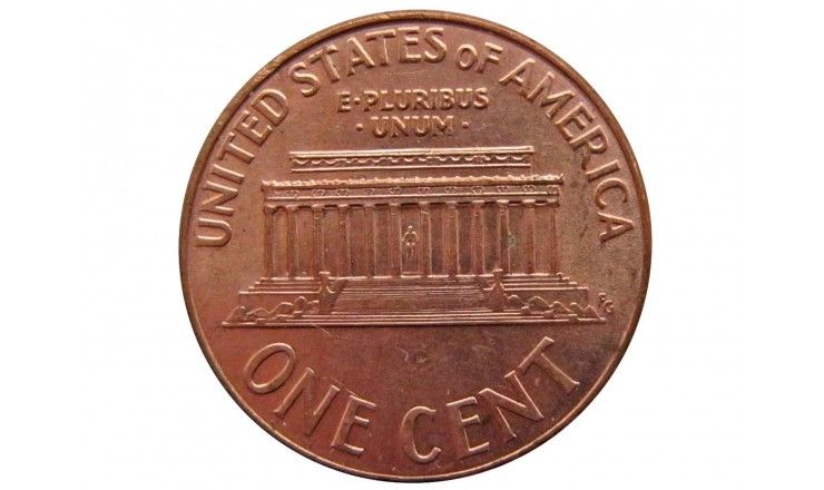США 1 цент 2007 г. D