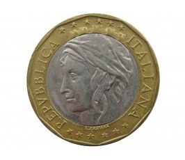 Италия 1000 лир 1998 г.