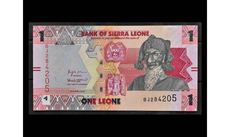 Сьерра-Леоне 1 леоне 2022 г.