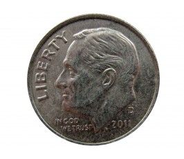 США дайм (10 центов) 2011 г. D