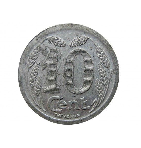 Эврё 10 сантимов 1921 г.