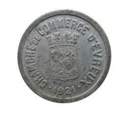 Эврё 10 сантимов 1921 г.