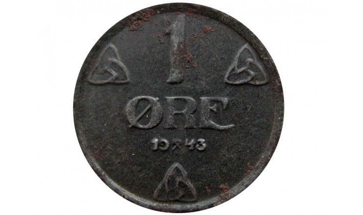 Норвегия 1 эре 1943 г.