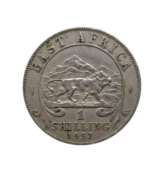 Британская Восточная Африка 1 шиллинг 1952 г.