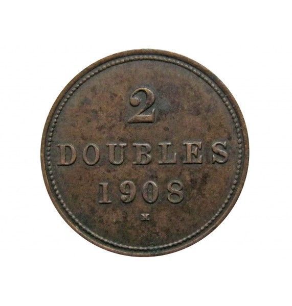 Гернси 2 дубля 1908 г.