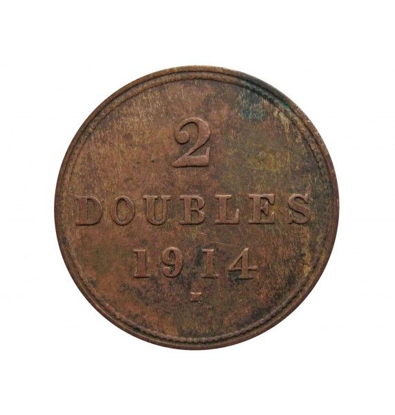 Гернси 2 дубля 1914 г.