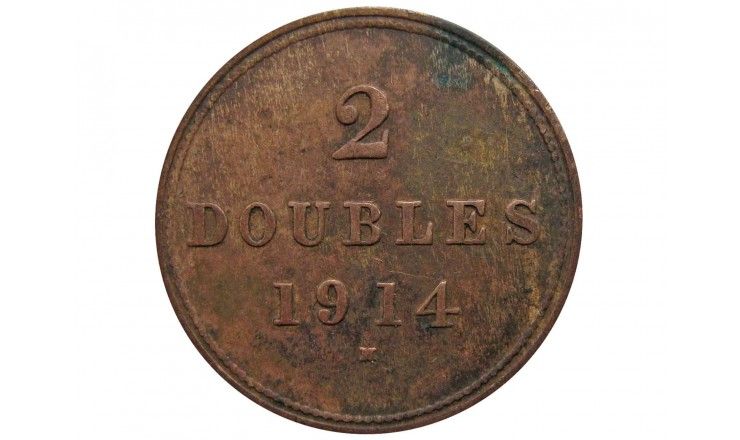 Гернси 2 дубля 1914 г.