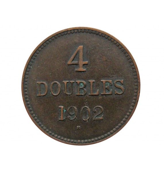 Гернси 4 дубля 1902 г.