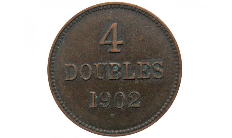 Гернси 4 дубля 1902 г.
