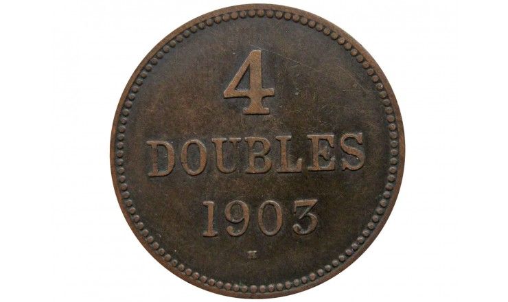 Гернси 4 дубля 1903 г.