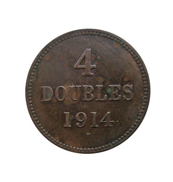 Гернси 4 дубля 1914 г.