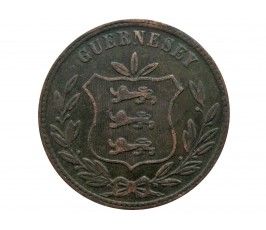 Гернси 8 дублей 1874 г.