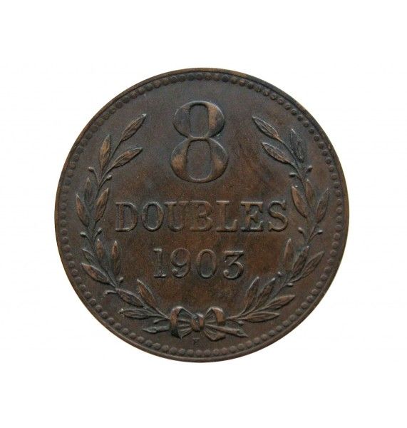 Гернси 8 дублей 1903 г.