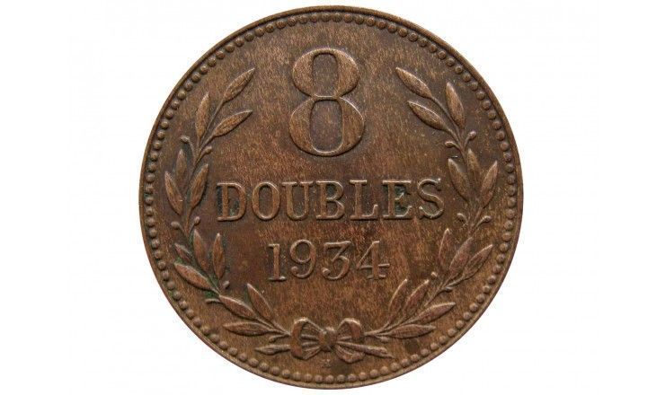 Гернси 8 дублей 1934 г.