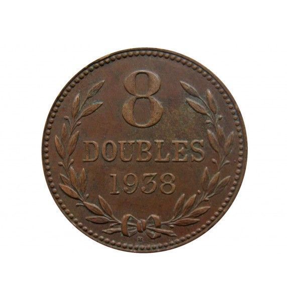 Гернси 8 дублей 1938 г.