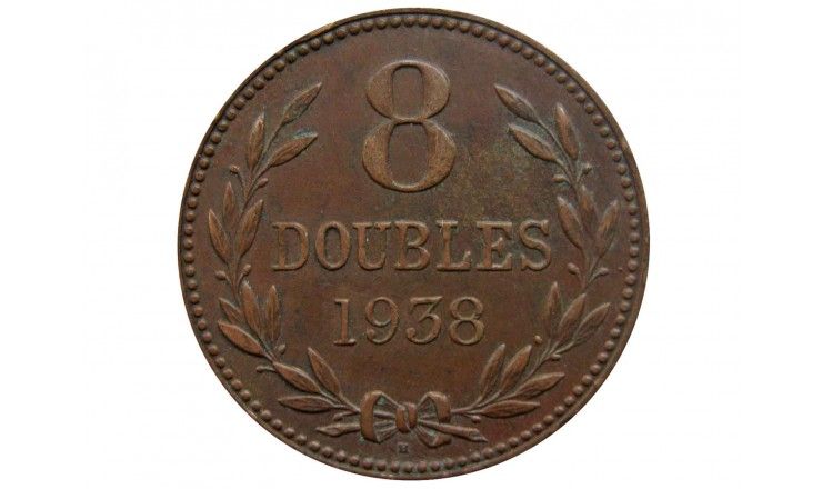 Гернси 8 дублей 1938 г.