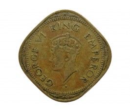 Индия 2 анны 1944 г.