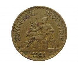 Франция 1 франк 1921 г.
