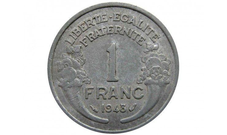 Франция 1 франк 1948 г.