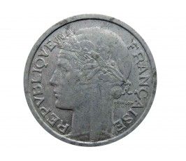 Франция 1 франк 1948 г. B