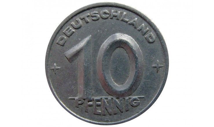 Германия 10 пфеннигов 1949 г. A