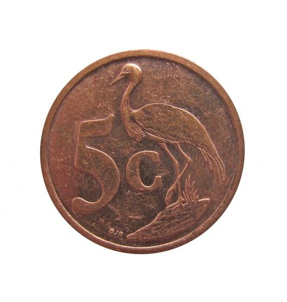 Южная Африка 5 центов 2007 г.