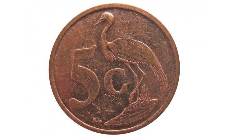 Южная Африка 5 центов 2007 г.