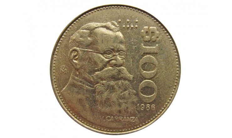 Мексика 100 песо 1986 г.