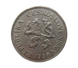 Чехословакия 5 крон 1938 г.