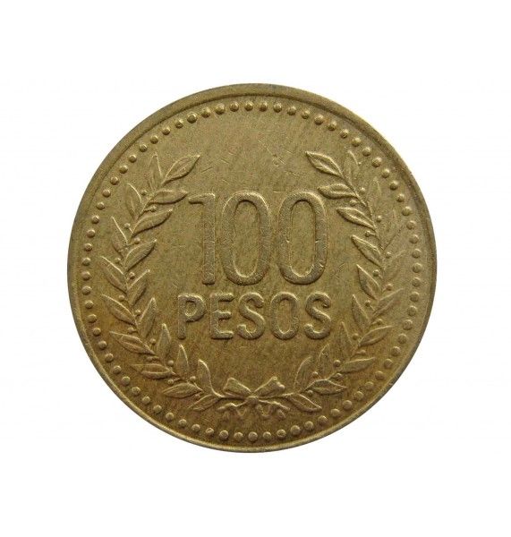 Колумбия 100 песо 1994 г.