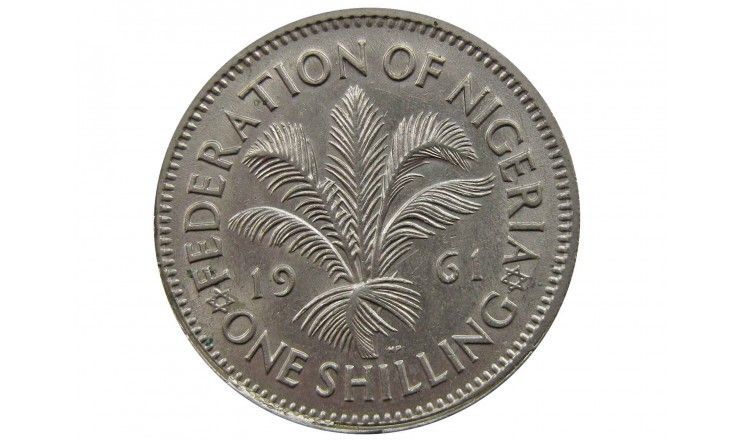 Нигерия 1 шиллинг 1961 г.