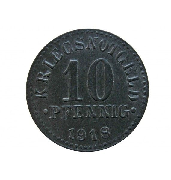 Брауншвейг 10 пфеннигов 1918 г.